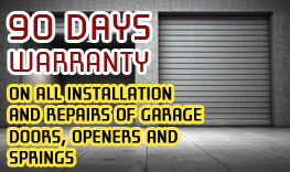 Norfolk Garage Door warranty